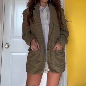Plaid Women’s Blazer